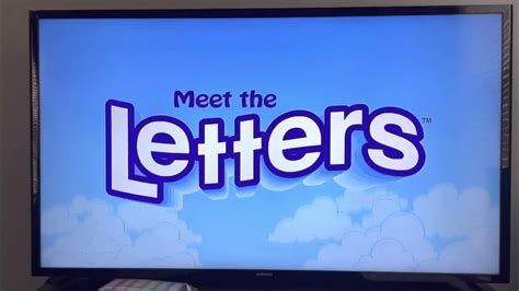 Preschool Prep Meet The Letters Youtube