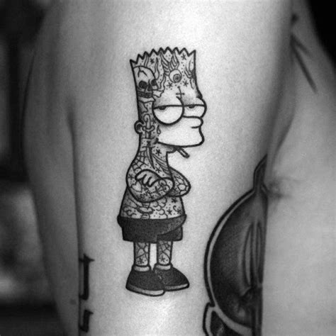 Bart Simpson Tattoo Stencil Fabrickeyfobtutorial