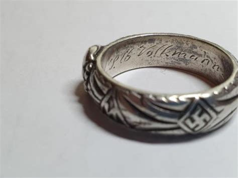 Ring Of 1944 Year Type Ss Totenkopfring