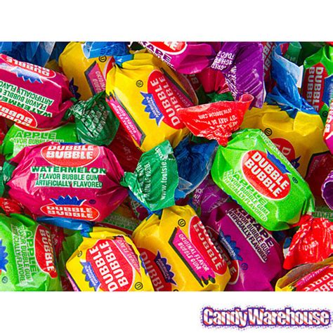 Dubble Bubble Gum Assorted 300 Piece Tub Candy Warehouse