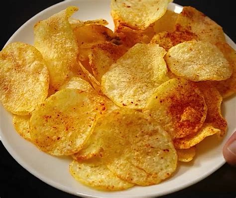 How To Make Potato Chips At Home Homemade Potato Chips Recipe