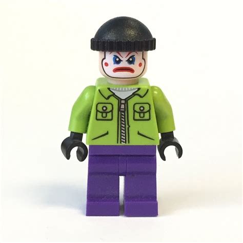 The Jokers Henchman Lime Jacket Lego Minifigures Batman I