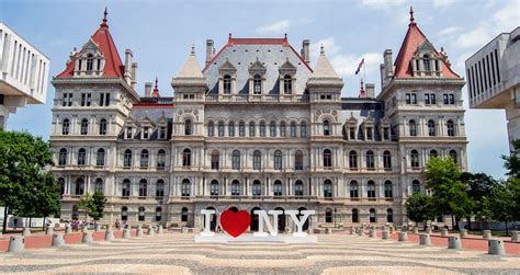 New York State Capitol Tours Albany New York By Rail