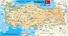 Turquia Mapa Europa - Mapa De Turquia | Blogitravel | Viajes Y Turismo ...