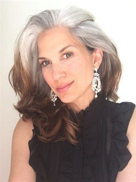 46 The Best Gray Hair Ideas In 2019 Gray Hair Growing Out Gorgeous Gray Hair Natural Gray Hair