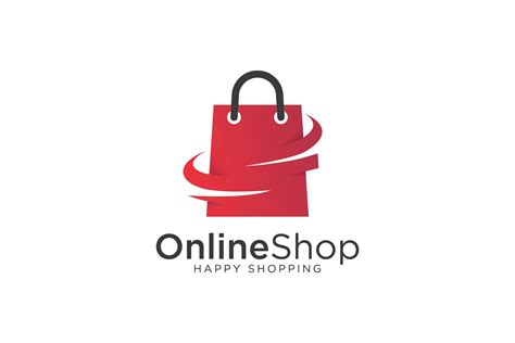 Online Shop Logo By Brandsemut On Creativemarket Logo Online Shop