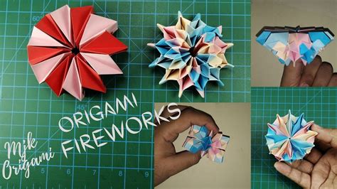 Tutorial Origami Easy Magic Fireworks Youtube