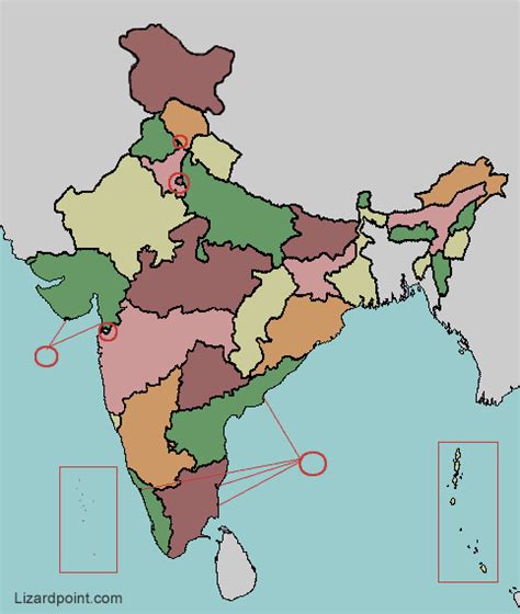 Test Your Geography Knowledge India States And Union Territories