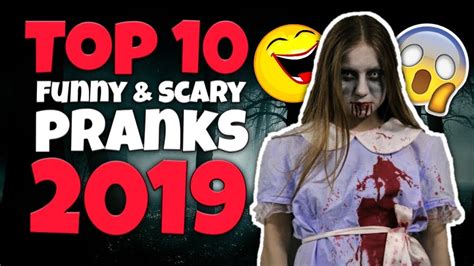 funny scare pranks compilation 2019 people scaring friends youtube