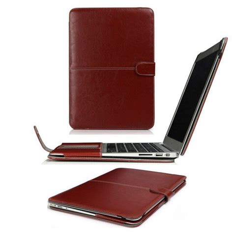 Luxury Premium Leather Protective Sleeve Bag Case Cover For Apple