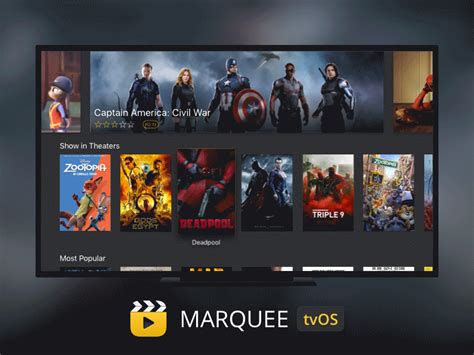 At first glance, apple tv may seem like a vending machine in your living room. Movies and Trailers tvOS Apple TV App by impekable ...