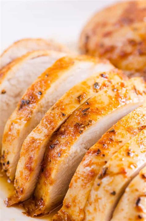 Oven Baked Chicken Breast Extra Juicy Healthy Recipe