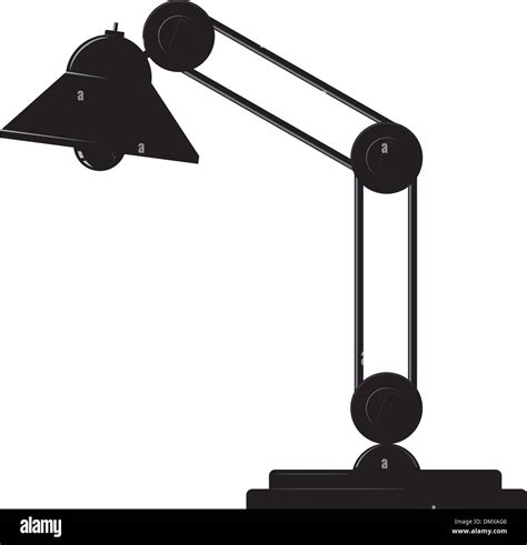 Desk Lamp Vector Stock Vector Image And Art Alamy