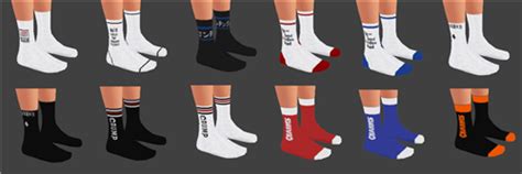 Fashion Socks For The Sims 4 By Bedisfull Spring4sims Sims Sims 4