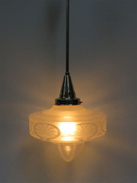Home antique lighting art deco lights (209). Vintage Art Deco Frosted Glass Ceiling Light for sale at ...