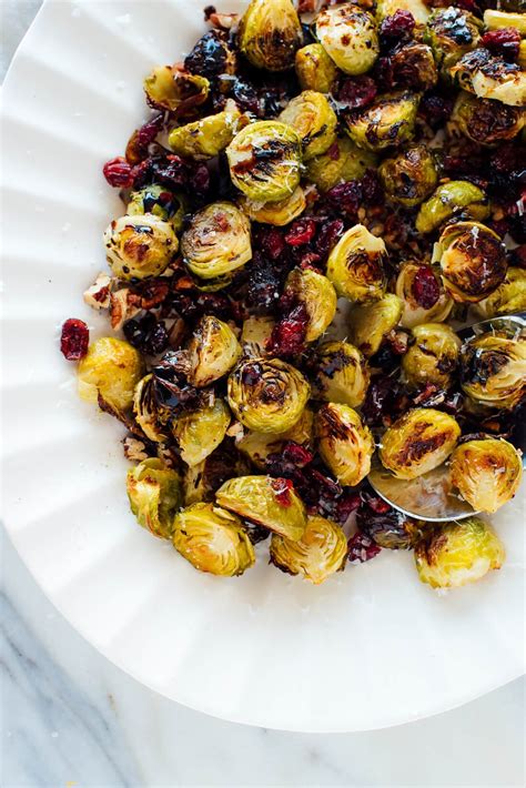I finally made brussel sprouts and actually loved them. Balsamic Roasted Brussels Sprouts Recipe - Cookie and Kate
