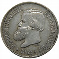 #52263 Brésil, Pierre II, 500 Reis : TTB+, 500 Reis, De 16 à 50 Euros ...