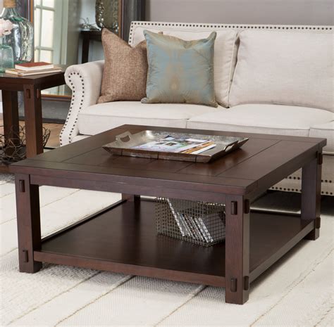 Get the best deals on living room rustic coffee table tables. Rustic Square Coffee Table | Large living room furniture, Coffee tables for sale, Coffee table wood