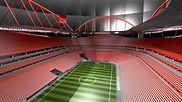Maquete 3D do Estádio da Luz (Blender) - YouTube