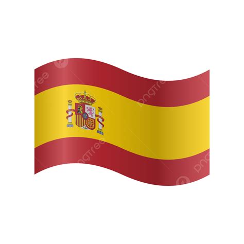 Vector Realistic Illustration Of Spain Flags Spain Flag Spain Flag