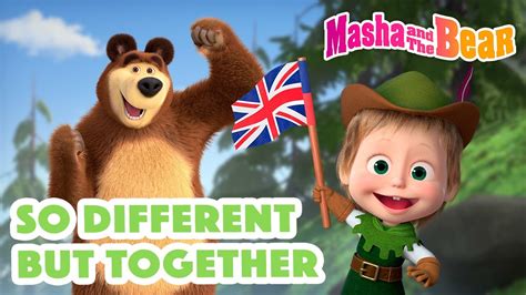 Masha And The Bear 2023 💖 So Different But Together 🌼 Best Episodes Cartoon Collection 🎬 Youtube