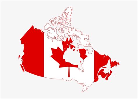 Canada Map Transparent Background