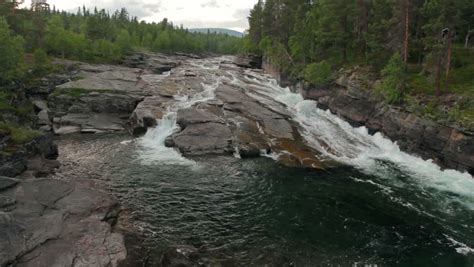 Beautiful River In Sweden Amarnas Stock Footage Video 100 Royalty