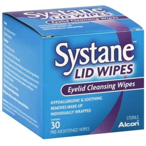 Systane Eyelid Cleansing Wipes 30 Count