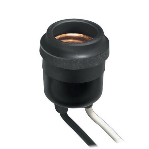 Leviton Weatherproof Socket Black R60 00055 000 The Home Depot