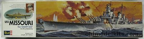 Revell 1534 Uss Missouri Bb63 Mighty Mo Battleship H301