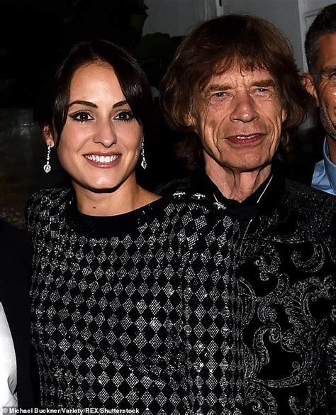 Mick Jagger 77 Puts On A Loved Up Display With Ballerina Girlfriend Melanie Hamrick In Rare