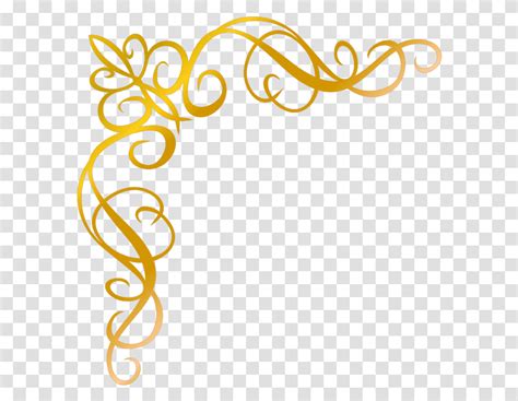 Clip Art Arabesco Ouro Arabesco Canto Dourado Floral Design Pattern