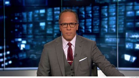 Lester Holt Gets Anchor Chair In Historic Moment For Black Journalists