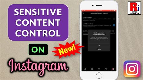 How To Use Sensitive Content Control On Instagram New Update Youtube