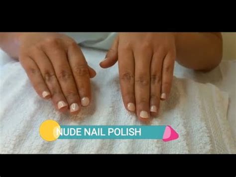 How Beautiful Is Nude Gel Nail Polish Youtube