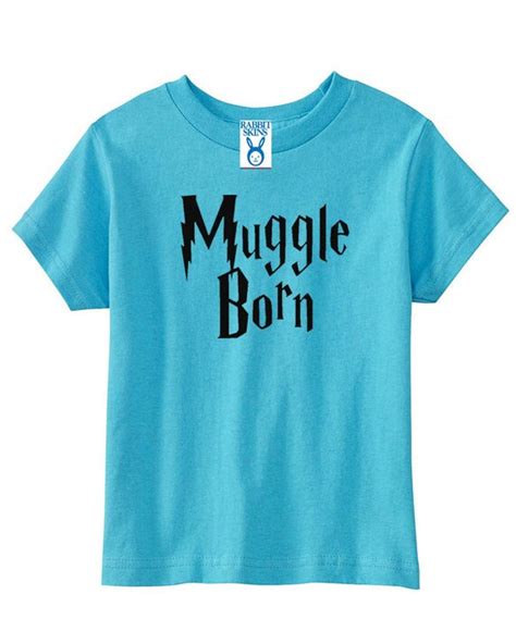 Muggle Born Harry Potter T Shirts Short Sleeve Tee Harry