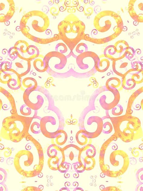 Gold Pink Artsy Swirls Pattern Free Stock Photos And Pictures Gold Pink