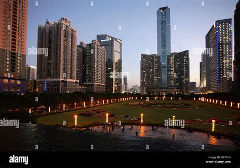 China Guangdong Province Guangzhou Citic Plaza Stock Photo Alamy