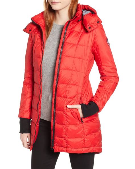 Canada Goose Ellison Packable Down Jacket 0 In Red Lyst