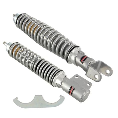 Shock Absorber Kit Carbone Sport Front And Rear L 255345 Mm Body Silver