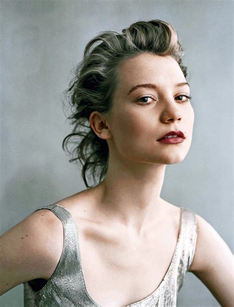 Mia Wasikowska There S Something Tragic About You