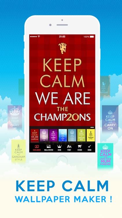 Insta Keep Calm Wallpaper Maker Create Your Own Keep Calm Posters HD Backgrounds By Ullas Dhar