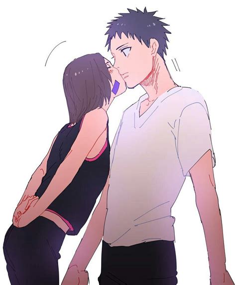 Obito X Rin Kissing