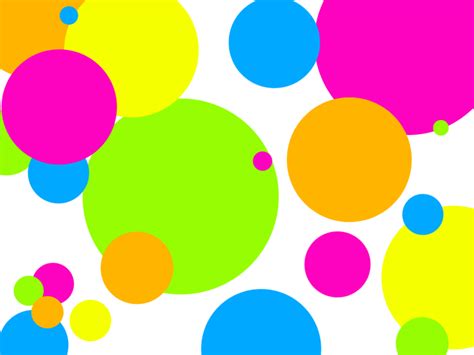 Rainbow Polka Dot Wallpaper