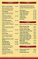 Nosh Cafe menu in Edmonton, Alberta, Canada