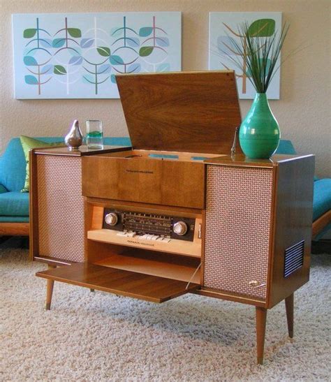 Grundig Majestic Stereo Console So122us 19601961 Turntable Gallery