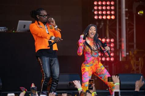 Cardi B Facetimes Offset To Show Off New Tattoo Of His Name On Back Of