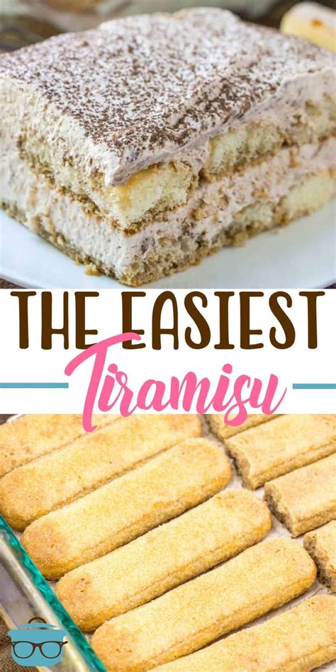 I recently discovered your website and have made several desserts. Easiest tiramisu | Recipe | Unique desserts, Lady fingers ...
