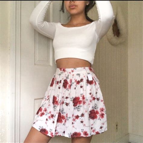 American Eagle Outfitters Skirts American Eagle Floral Skirt Brand