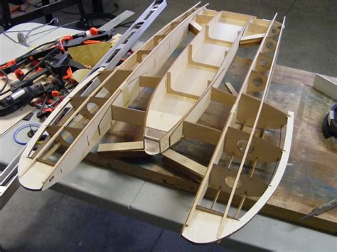 Cutting Plywood For Model Boats ~ Building Houdini Sailboat